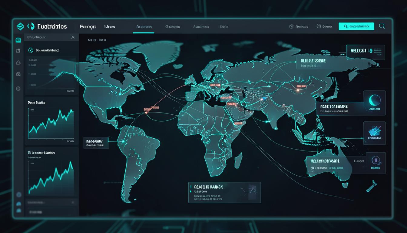 DistriBeats edge-networked distribution dashboard delivering releases from India to global streaming platforms